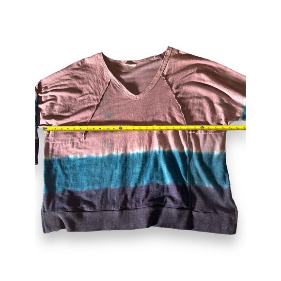 Hummingbird Tie Dye Long Sleeve Stretch Sweatshirt Lightweight M - Picture 8 of 10